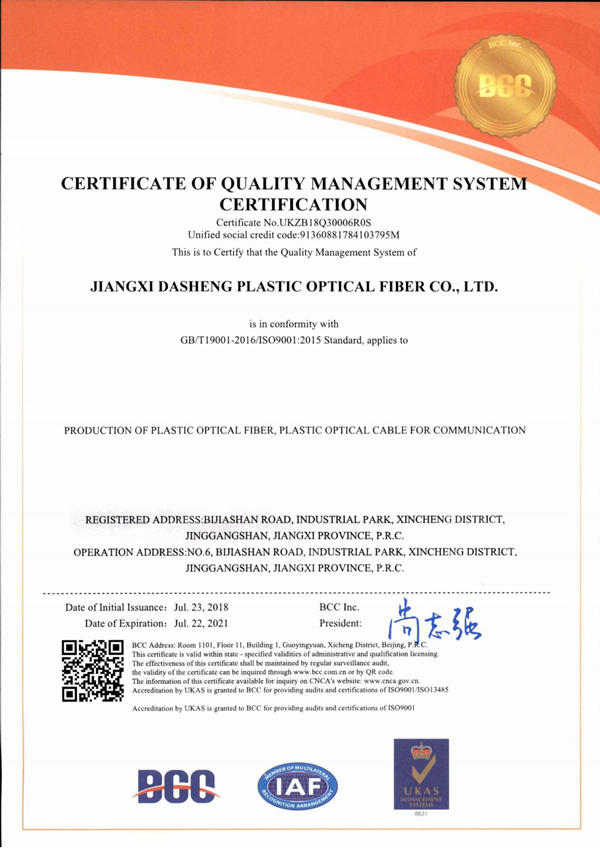 ISO-certificate